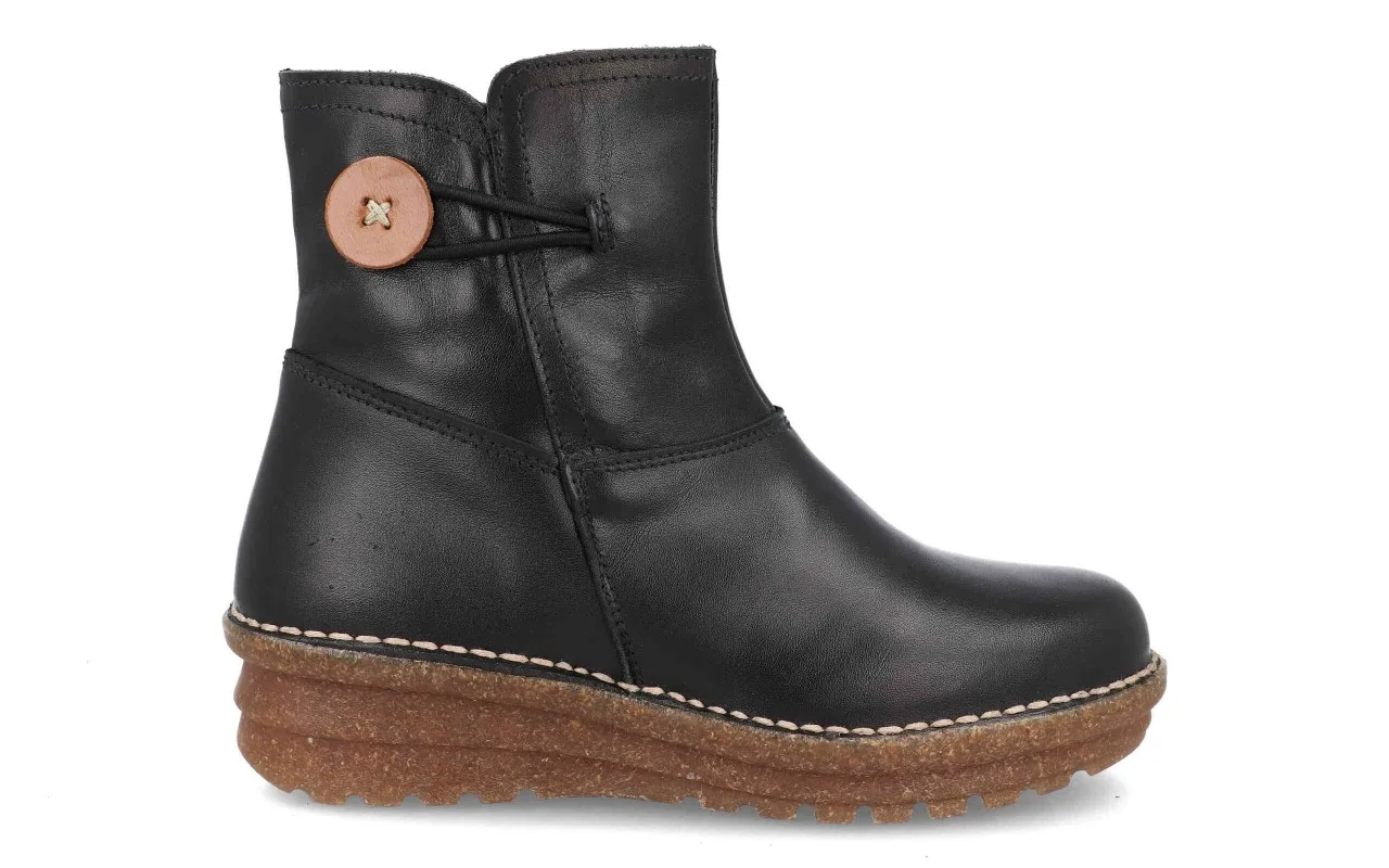 13816  BDA BOTIN SEÑORA PIEL