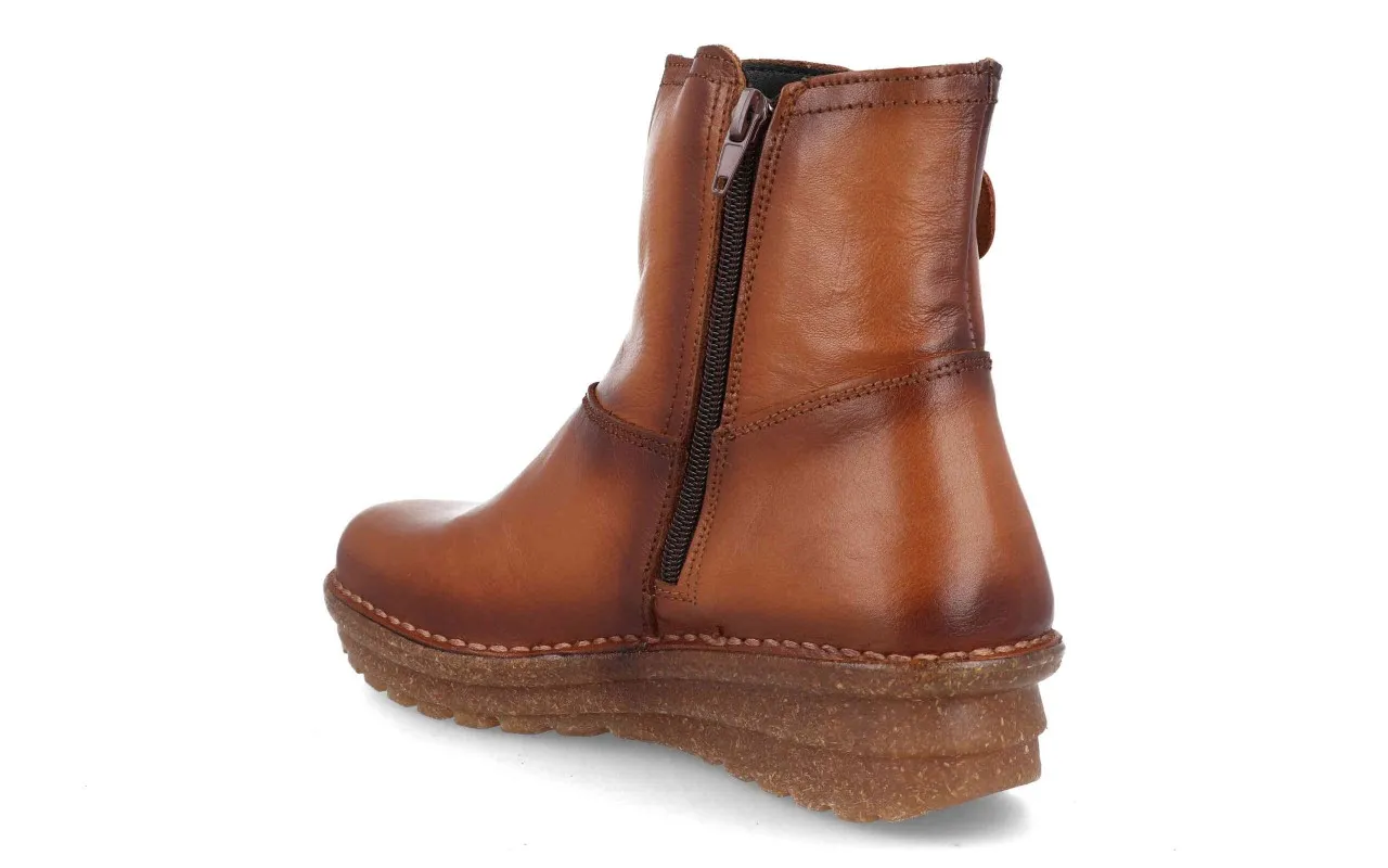 13816  BDA BOTIN SEÑORA PIEL