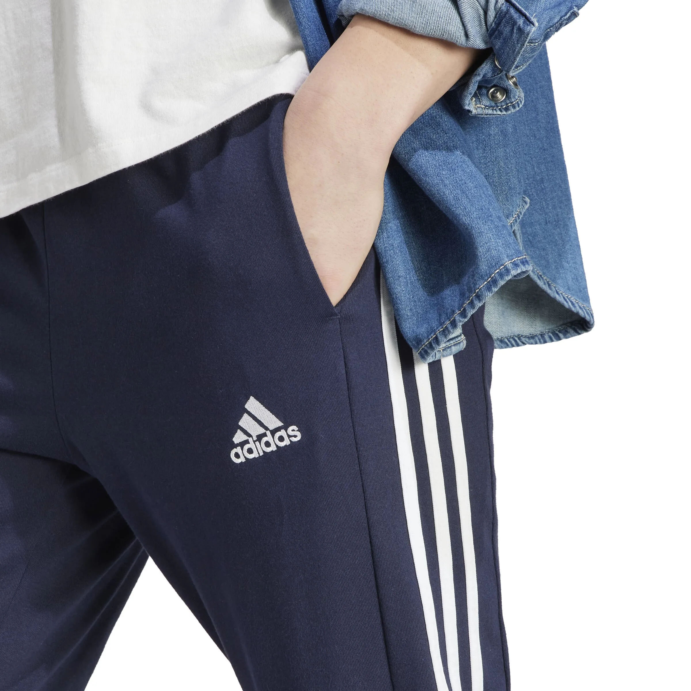 3 Stripes Single Jersey To Pantalón De Entrenamiento Hombres