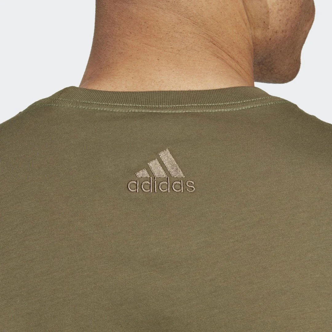 adidas Originals Essentials Single Jersey Linear Embroidered Logo Tee