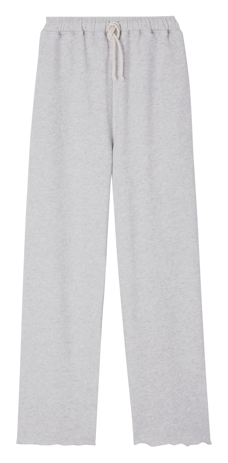 AMERICAN VINTAGE KODYTOWN  PANTALóN DE JOGGING RECTO DE ALGODóN EN GRIS
