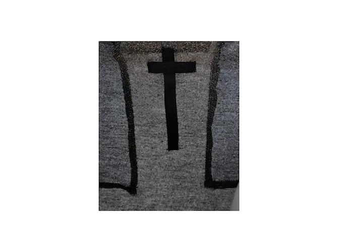 Autre Marque l.sol.segundo. Camiseta brillante Gris 