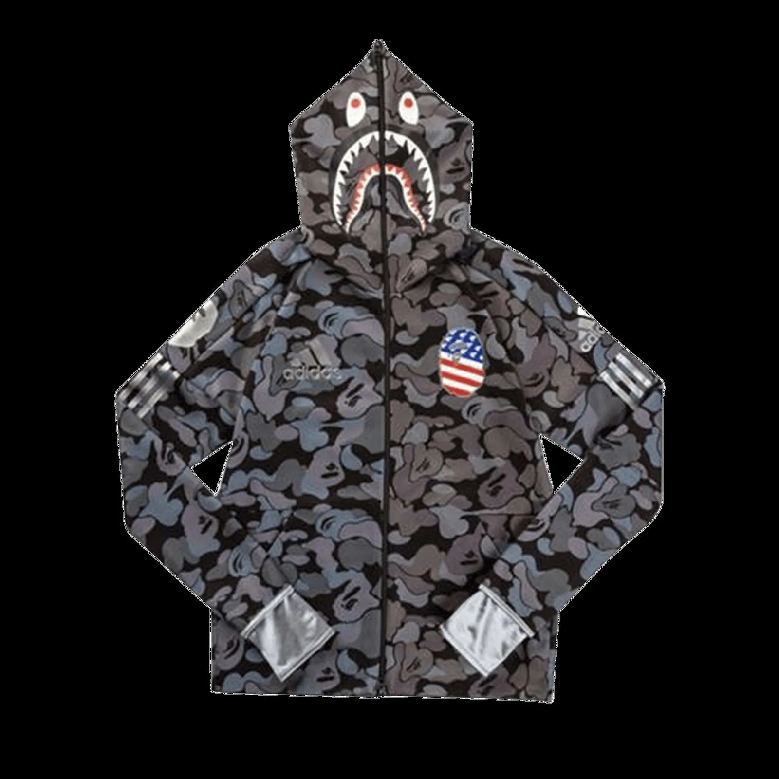 BAPE x adidas SB Shark Hoodie