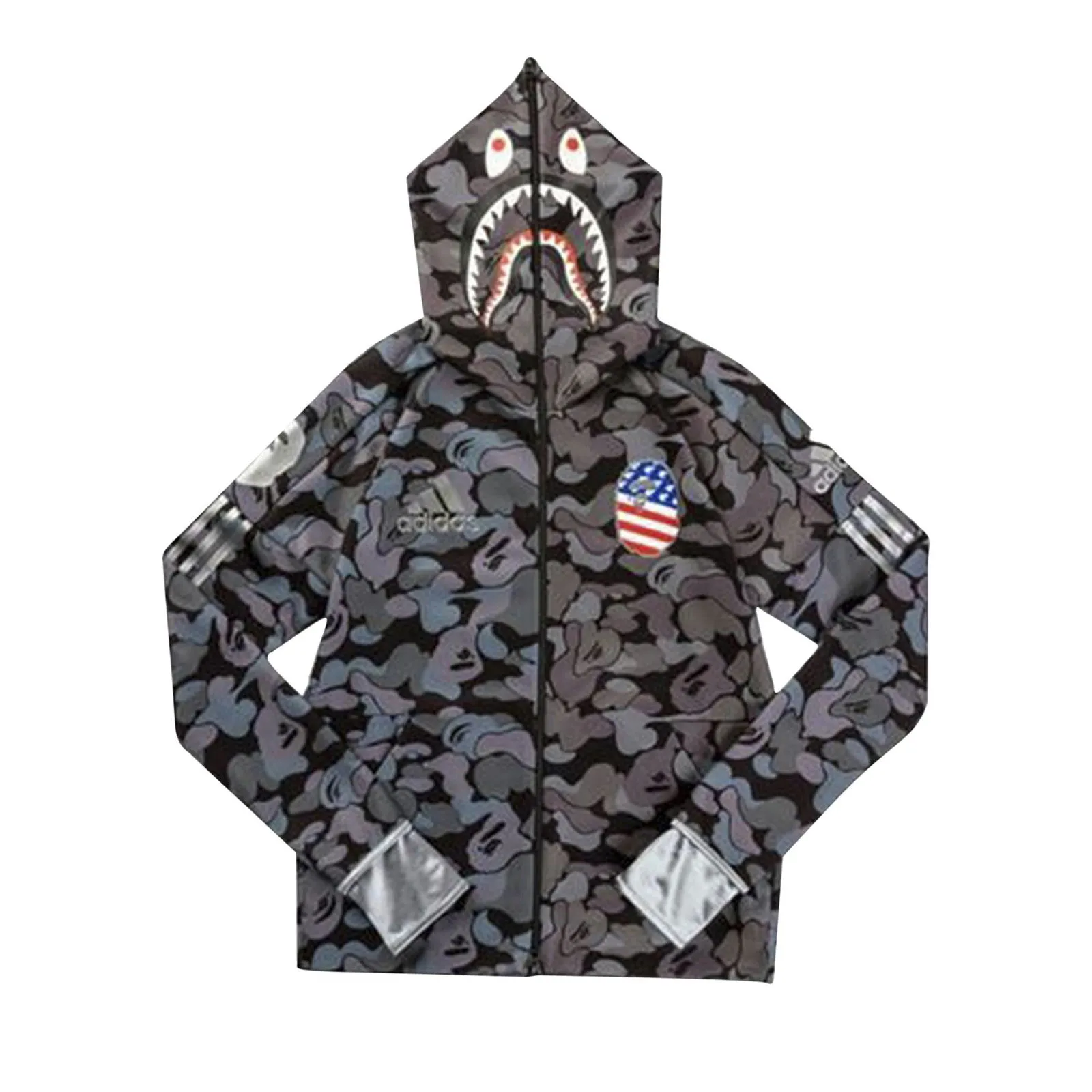 BAPE x adidas SB Shark Hoodie