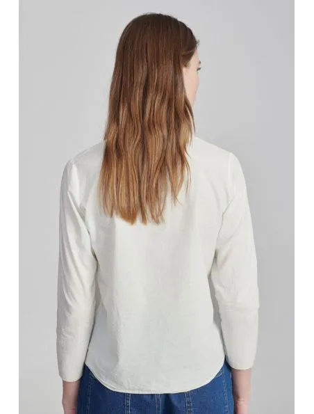 BEATRIZ FUREST Camisa Gimena Mujer Acqua