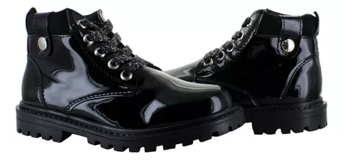 Been Class Bota Urbana Vestir Moda Confort Charol Niña 91313