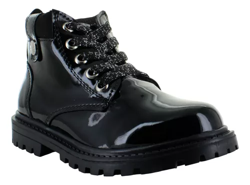 Been Class Bota Urbana Vestir Moda Confort Charol Niña 91313