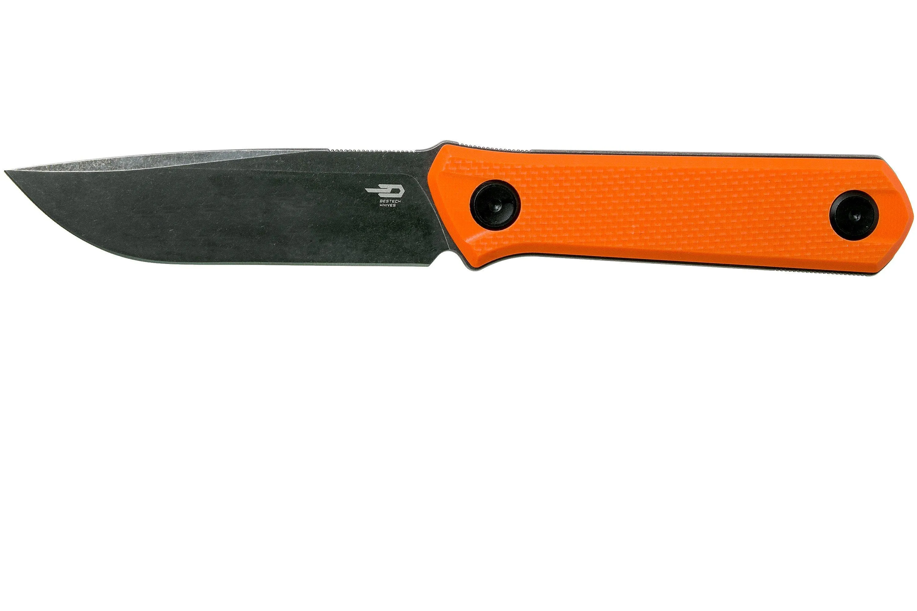 Bestech Hedron BFK02C Orange cuchillo fijo, Ostap Hel design