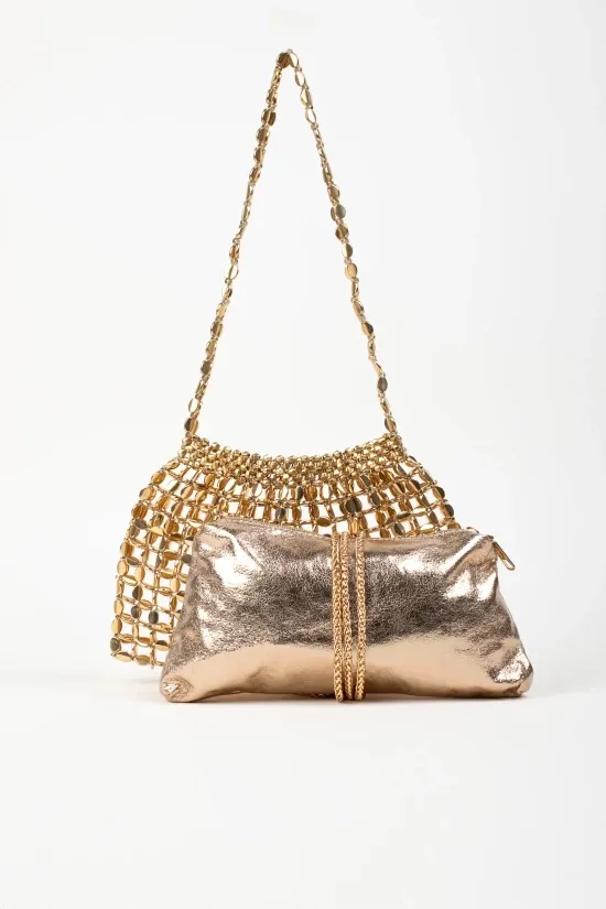 BOLSO TASLE  ORO