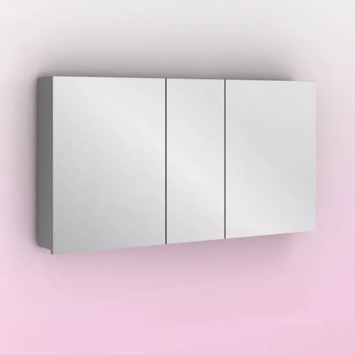 Camerino con espejo Royo Amizuva Midori 120 cm 3P en Gris arenado