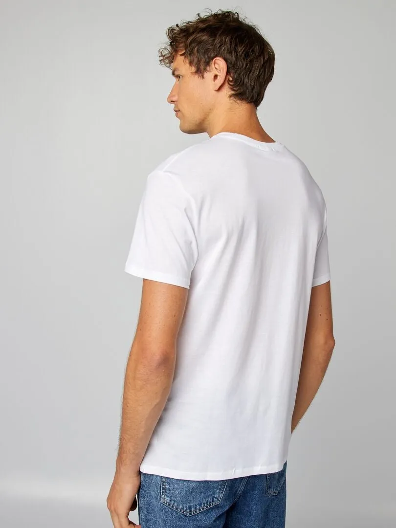 CAMISA ESTAMPADA 'PIZZA PLANET' 'TOY STORY'  BLANCO