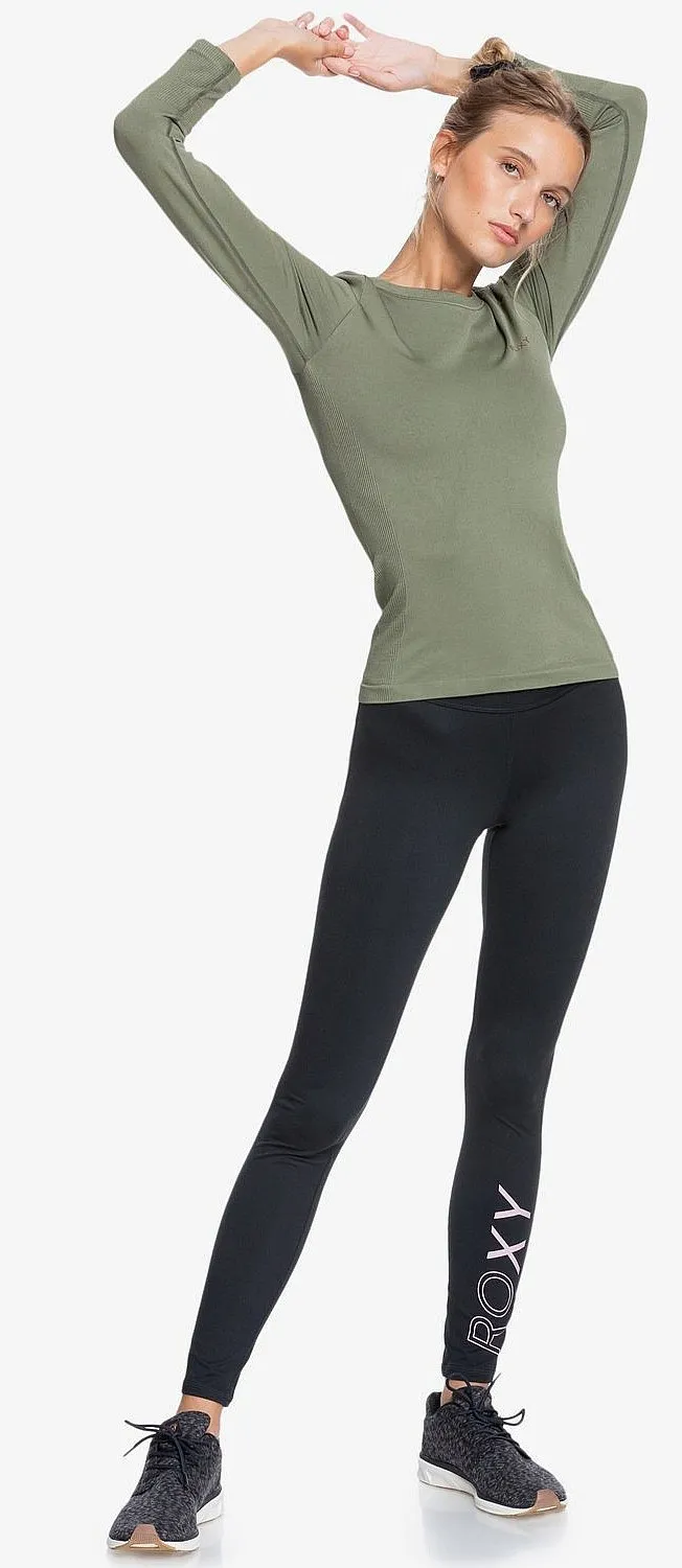 CAMISA ROXY PROUD OF BEING LS  TPC0/DEEP LICHEN GREEN  WOMEN´S