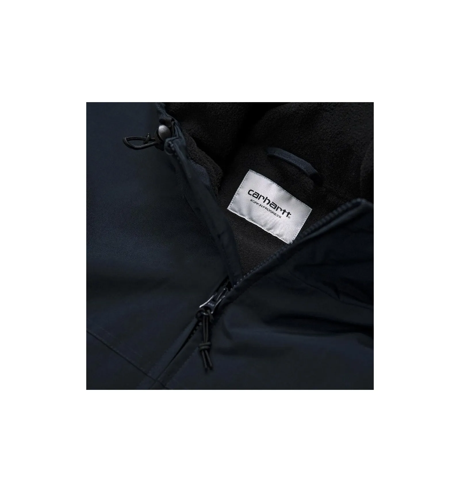 CARHARTT WIP HOODED SAIL JACKET DARK NAVY/WHITE