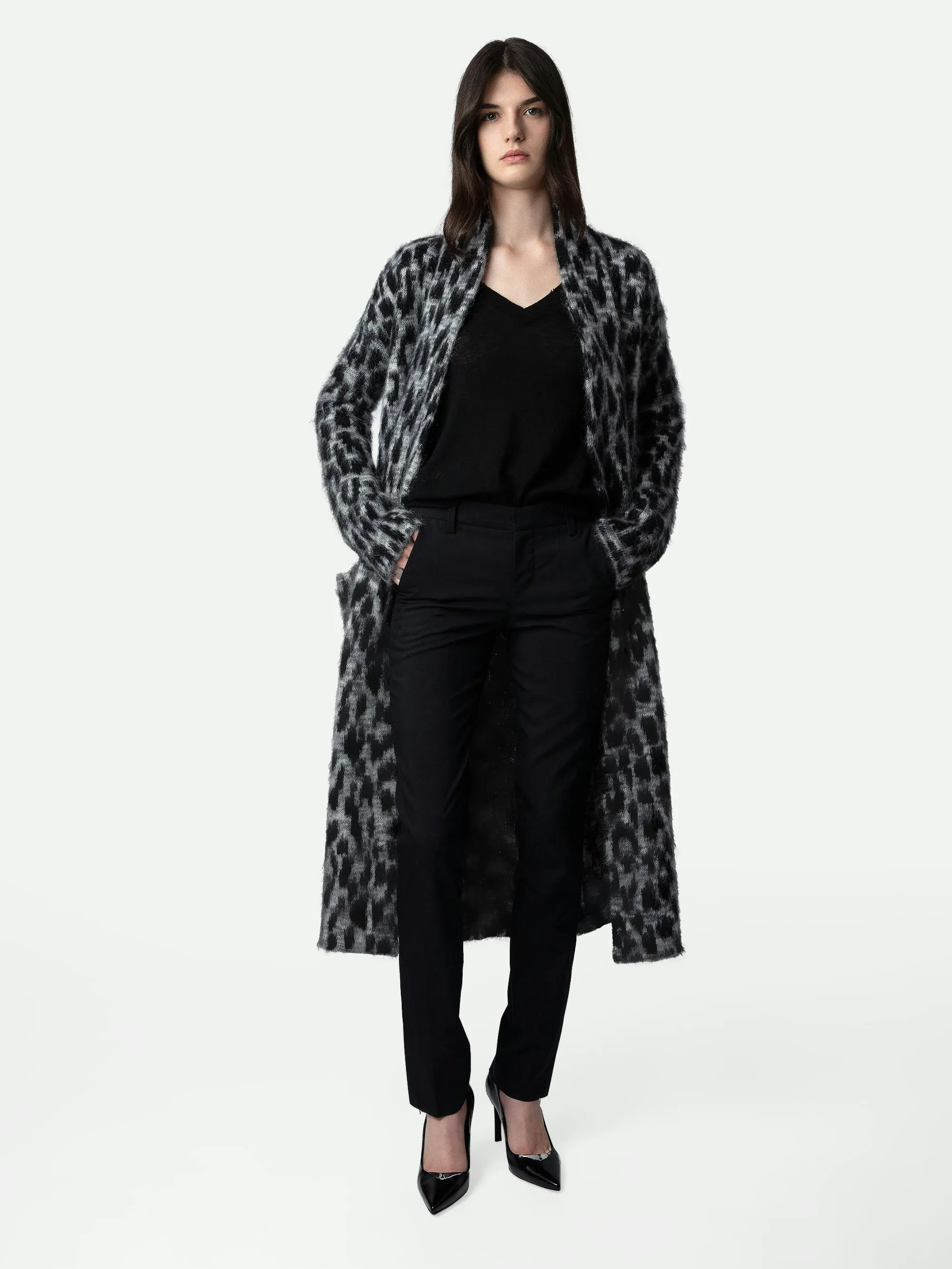 Chaleco con efecto leopardo Tilda