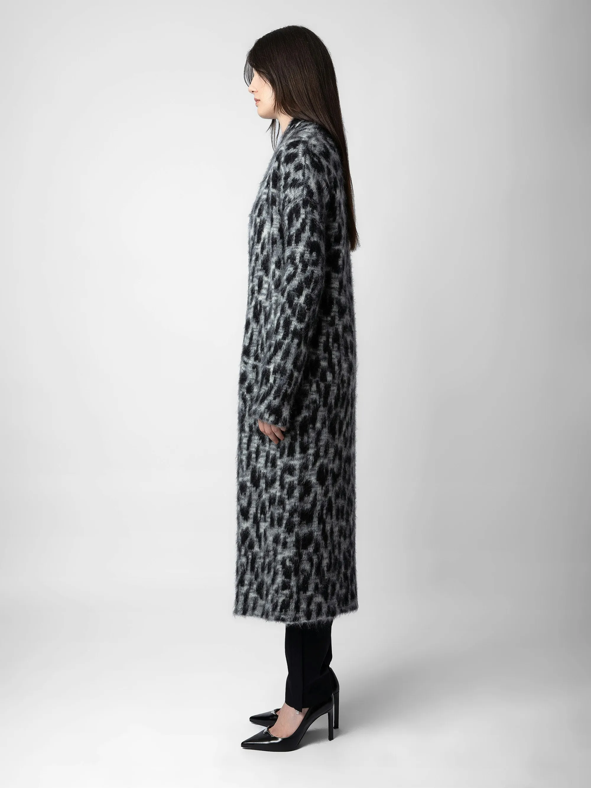 Chaleco con efecto leopardo Tilda