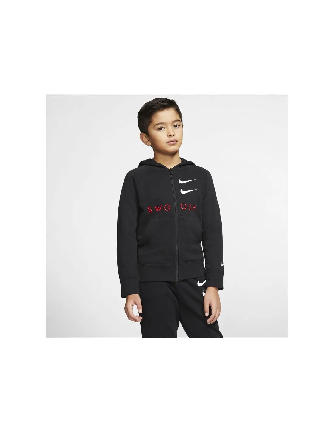 Chaqueta Nike Swoosh Negro