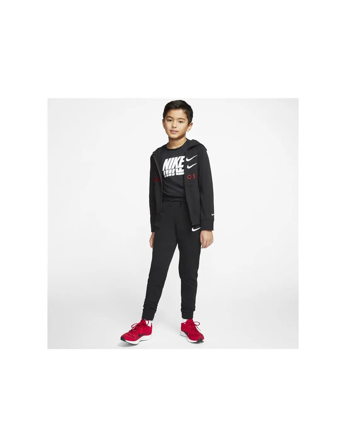 Chaqueta Nike Swoosh Negro