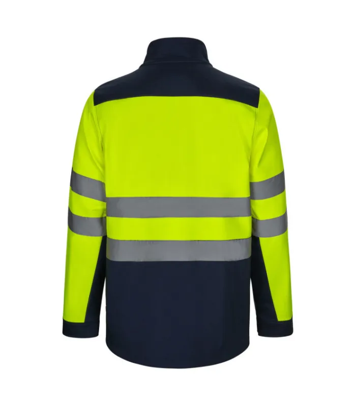 Chaqueta SOFT SHELL BICOLOR Alta Visibilidad. Serie 306006