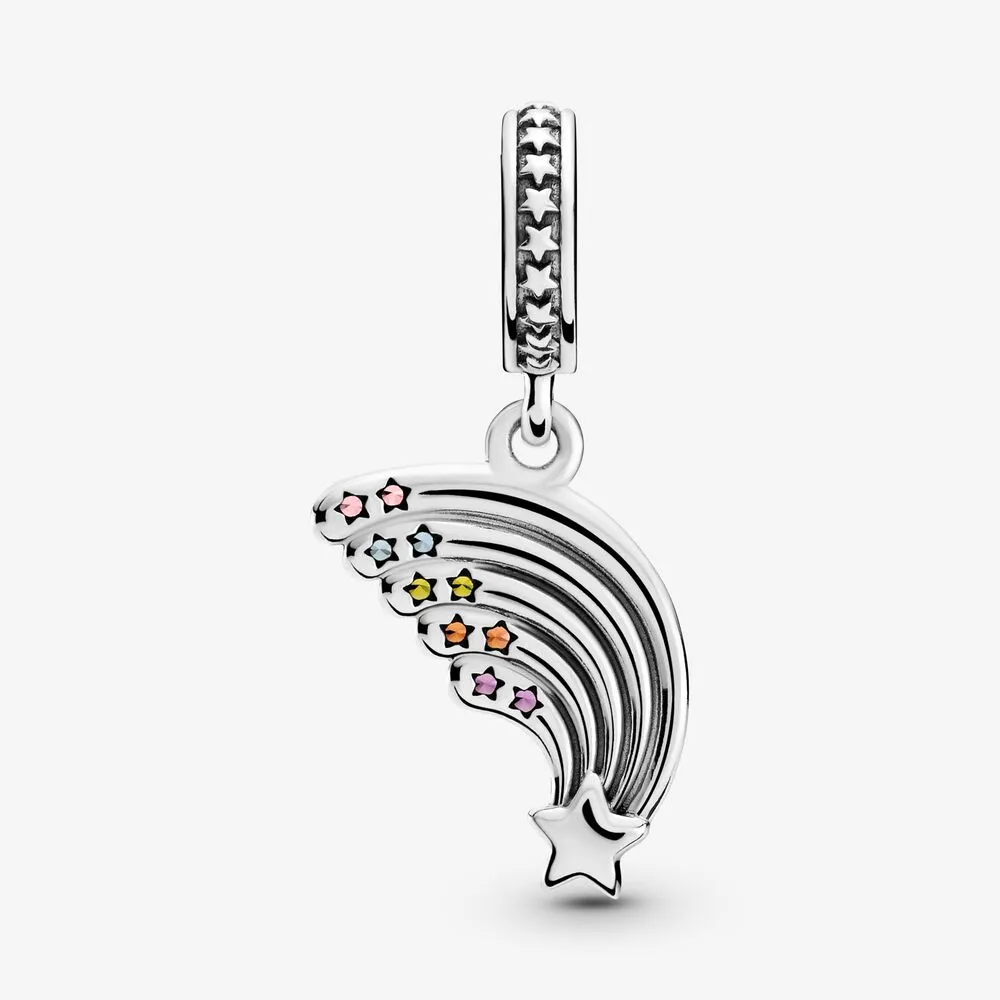 Charm colgante en plata de ley Arcoiris Colorido  799351C01