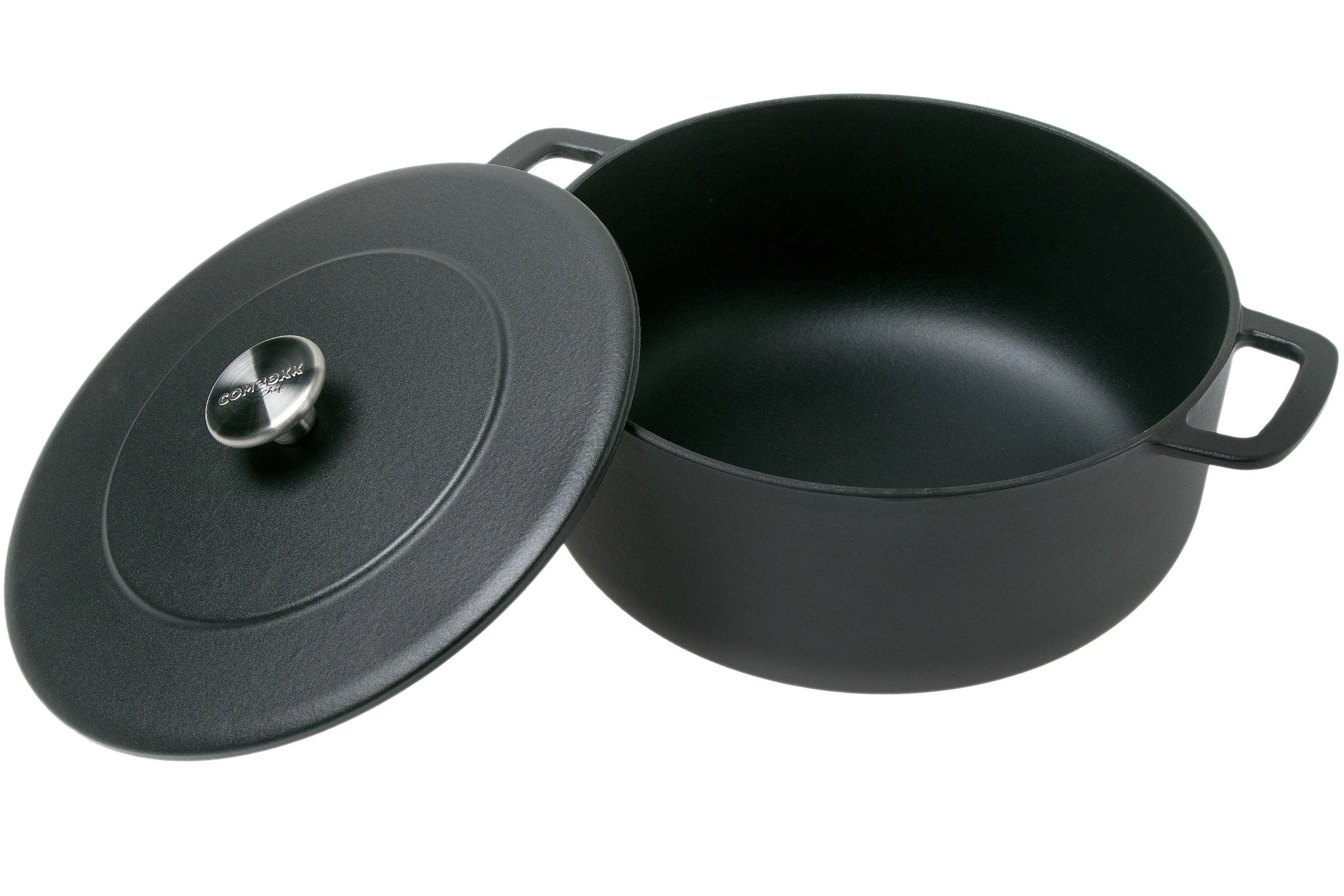 COMBEKK SOUSCHEF DUTCH OVEN 24 CM NEGRO, HORNO HOLANDéS