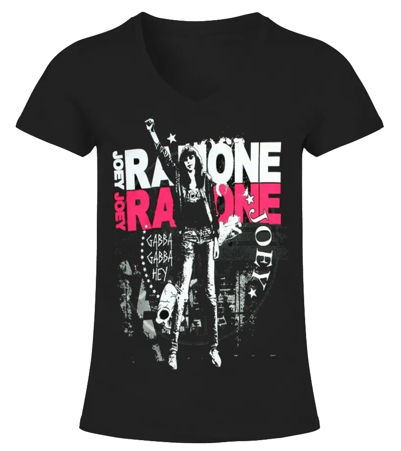 CONCEVOIR DE NOUVEAUX RAMONES TSHIRT CLASSIQUEGIGAPIXELSTANDARDWIDTH2400PX CAMISETA CUELLO PICO MUJER