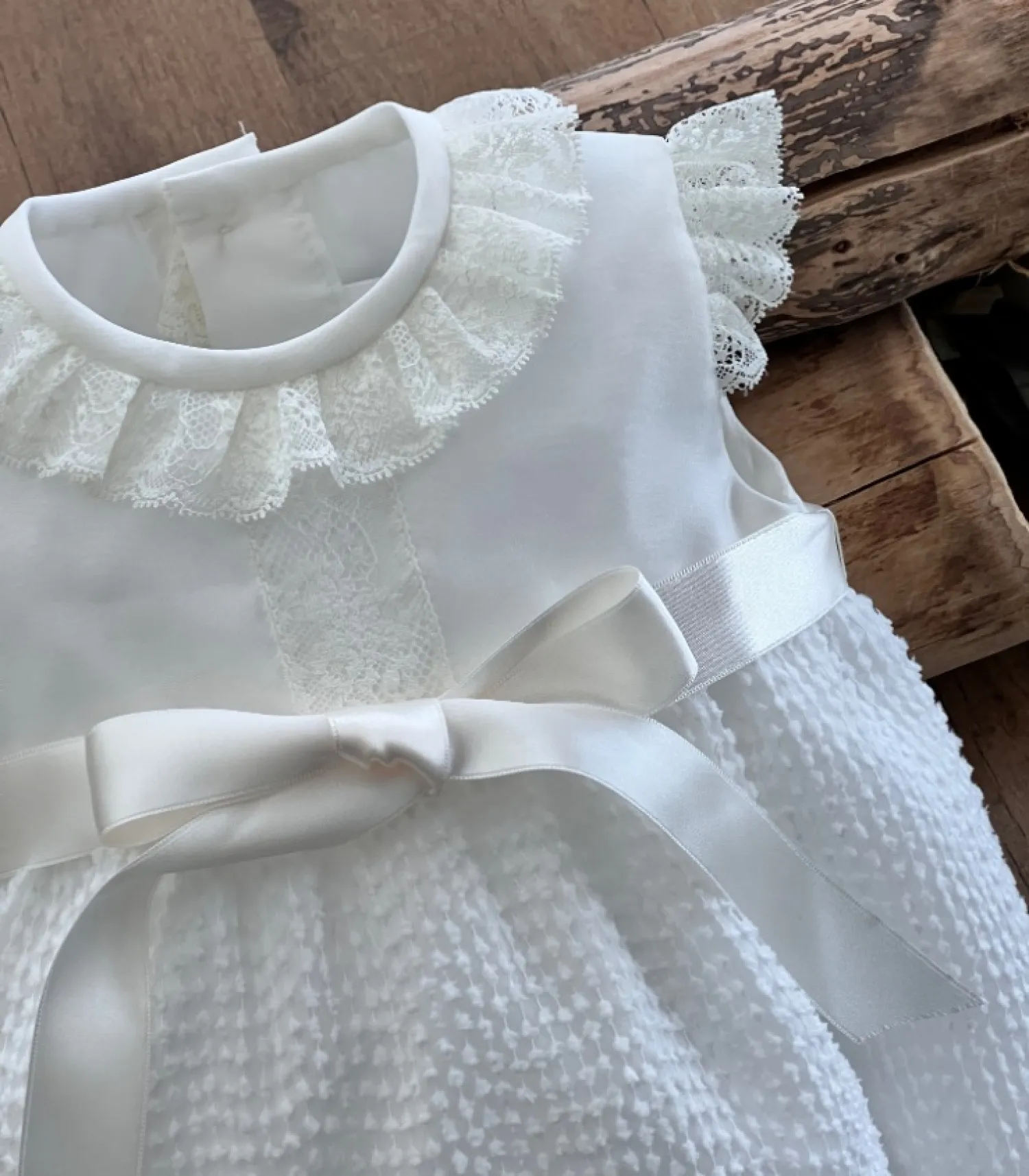 Conjunto pelele y capota Monofil