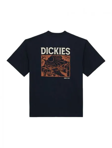 DICKIES Camiseta Patrick Springs Hombre Dark Navy