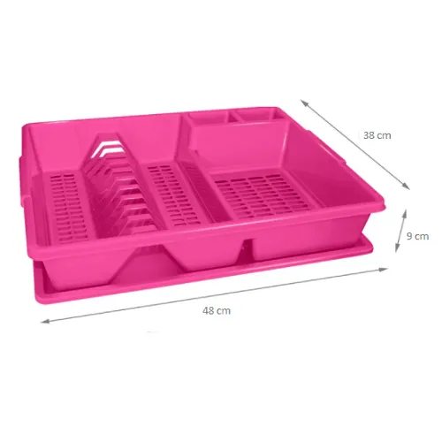Escurreplato De Plastico  Azul