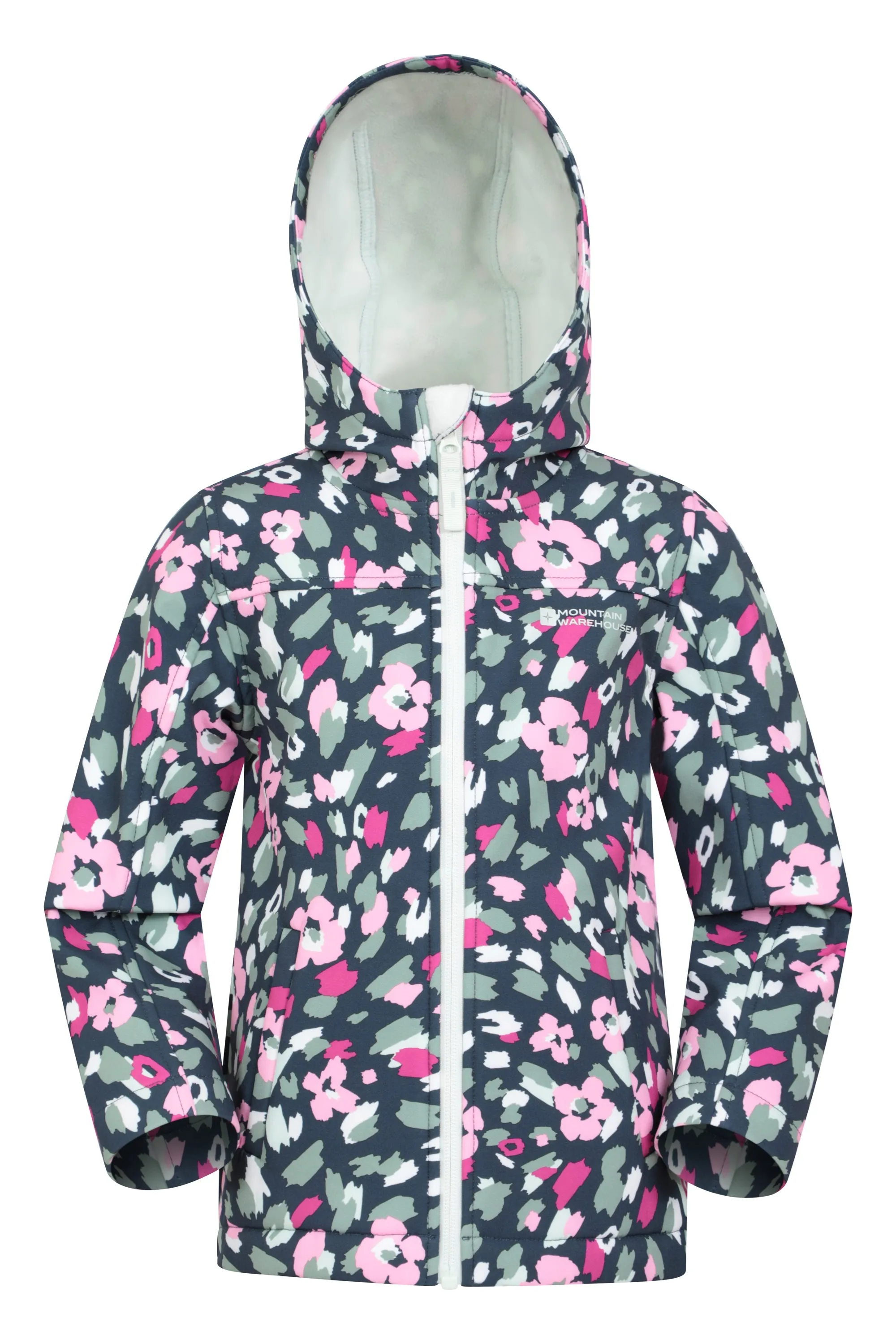 Exodus II softshell infantil estampada y resistente al agua