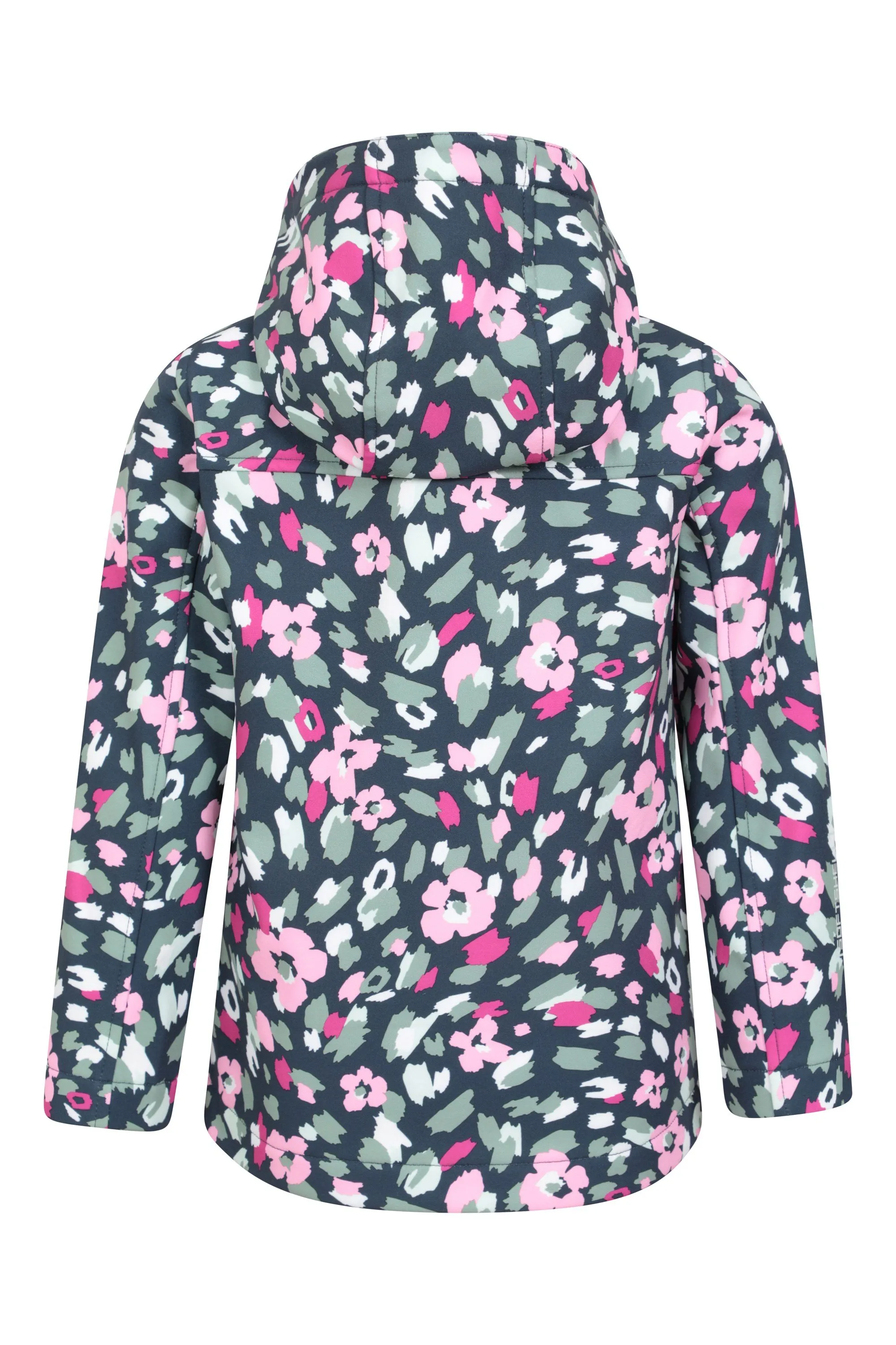 Exodus II softshell infantil estampada y resistente al agua