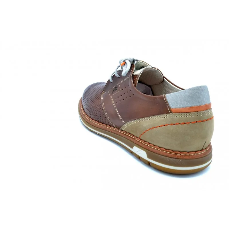 Fluchos Sheldon F1130 Camel | Zapato de piel con cordones | Suela Dinergy