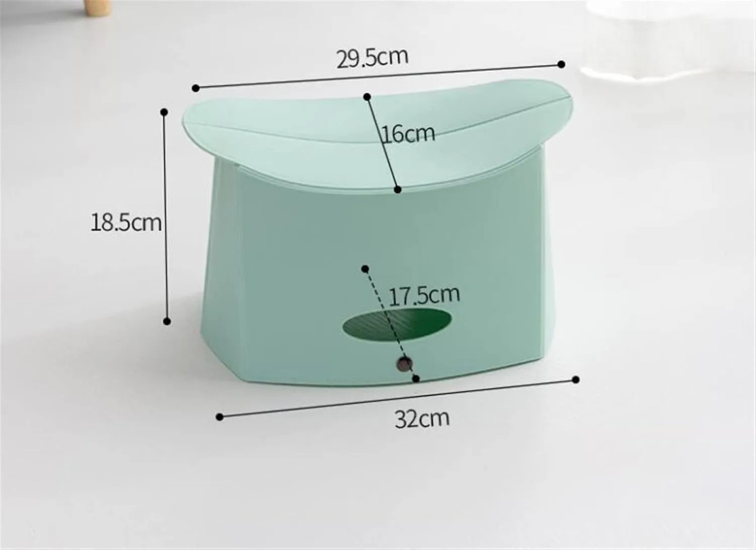 GBNYTT Silla de pesca  taburete plegable portátil para camping  pesca  senderismo  almacenamiento de archivos de plástico ligero