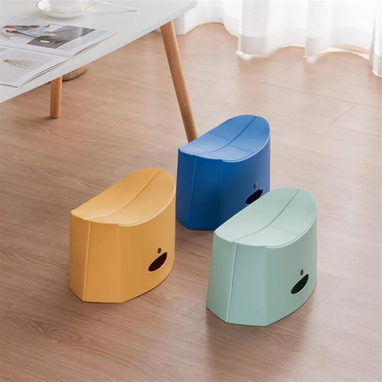 GBNYTT Silla de pesca  taburete plegable portátil para camping  pesca  senderismo  almacenamiento de archivos de plástico ligero