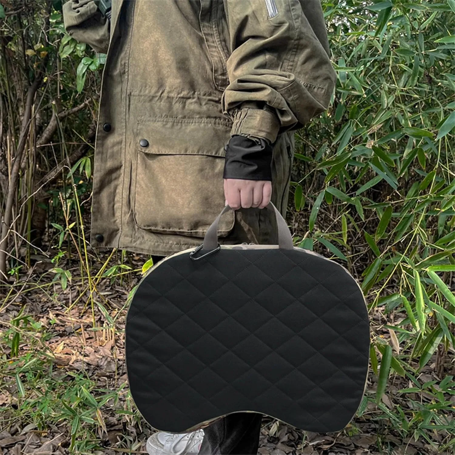 GKGWUXF COJíN DE ASIENTO DE CAZA COJíN DE ASIENTO PARA CAZA  ALMOHADILLA PARA SENTARSE DE PESCA IMPERMEABLE  COJíN GRUESO Y LI