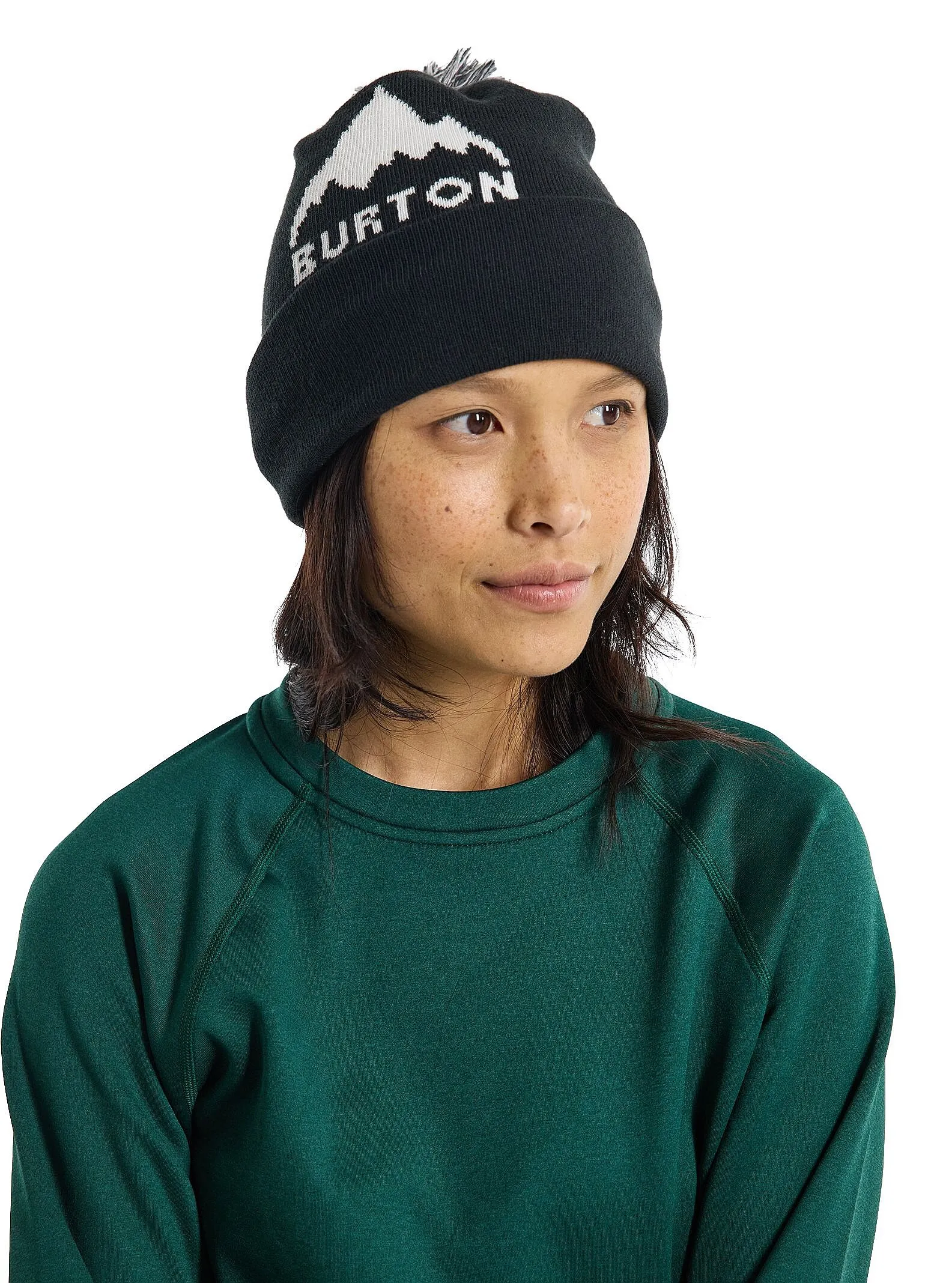GORRA BURTON RECYCLED TROPE  TRUE BLACK