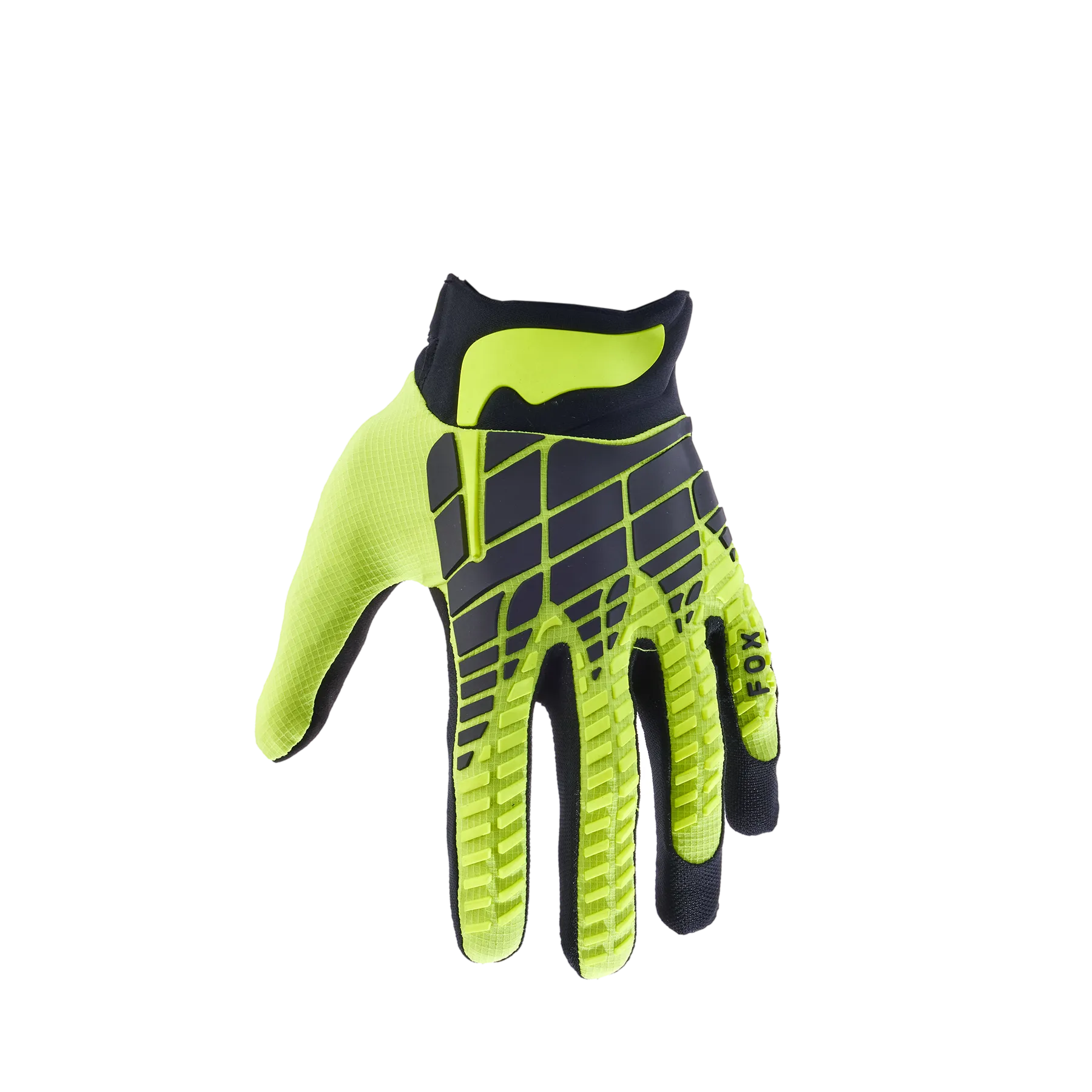 Guantes de Cross Fox 360 Amarillo Fluo