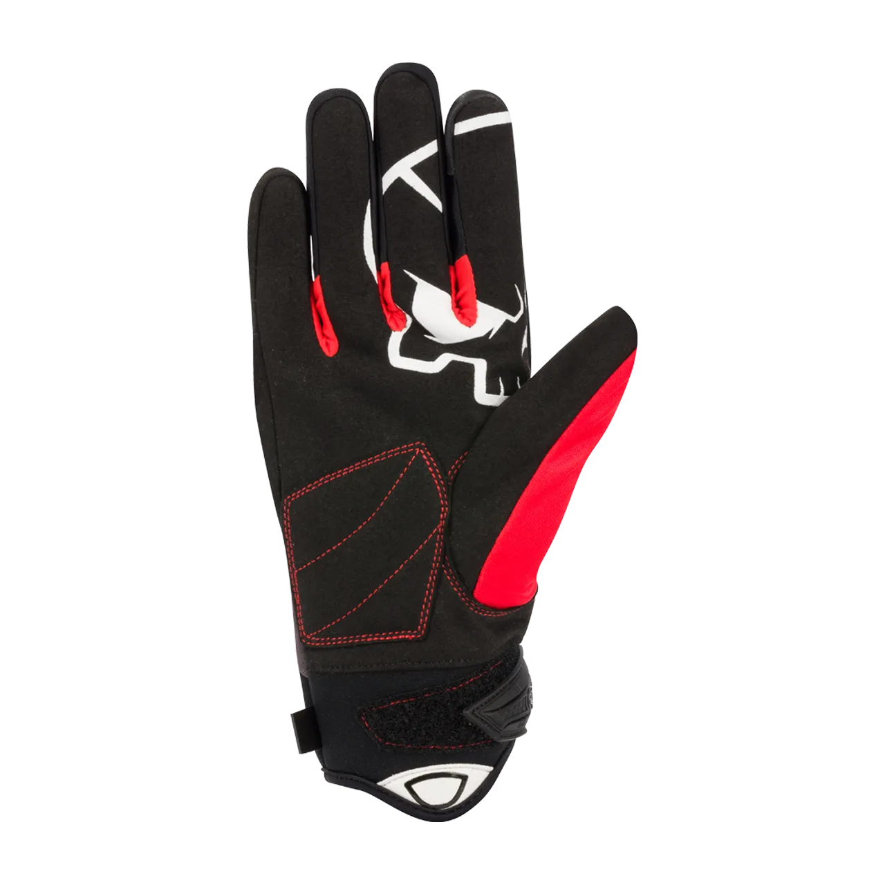 GUANTES DE MOTO BERING WALSHE NEGROGRISROJO