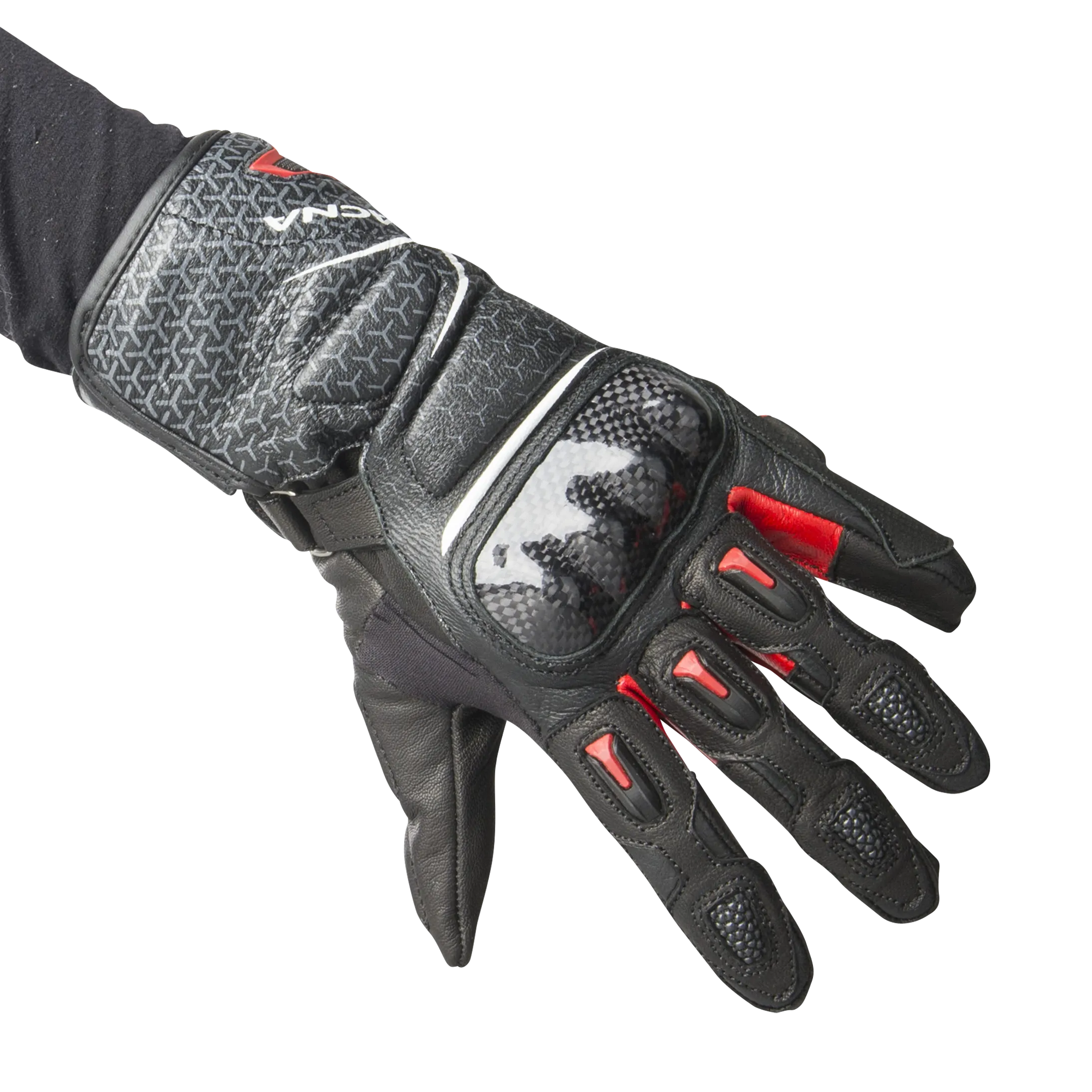 GUANTES DE MOTO MACNA STREET R NIñO NEGROBLANCOROJO