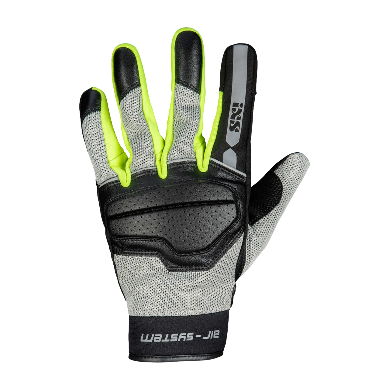 GUANTES DE MOTO PARA MUJER IXS EVOAIR GRISNEGROAMARILLO 