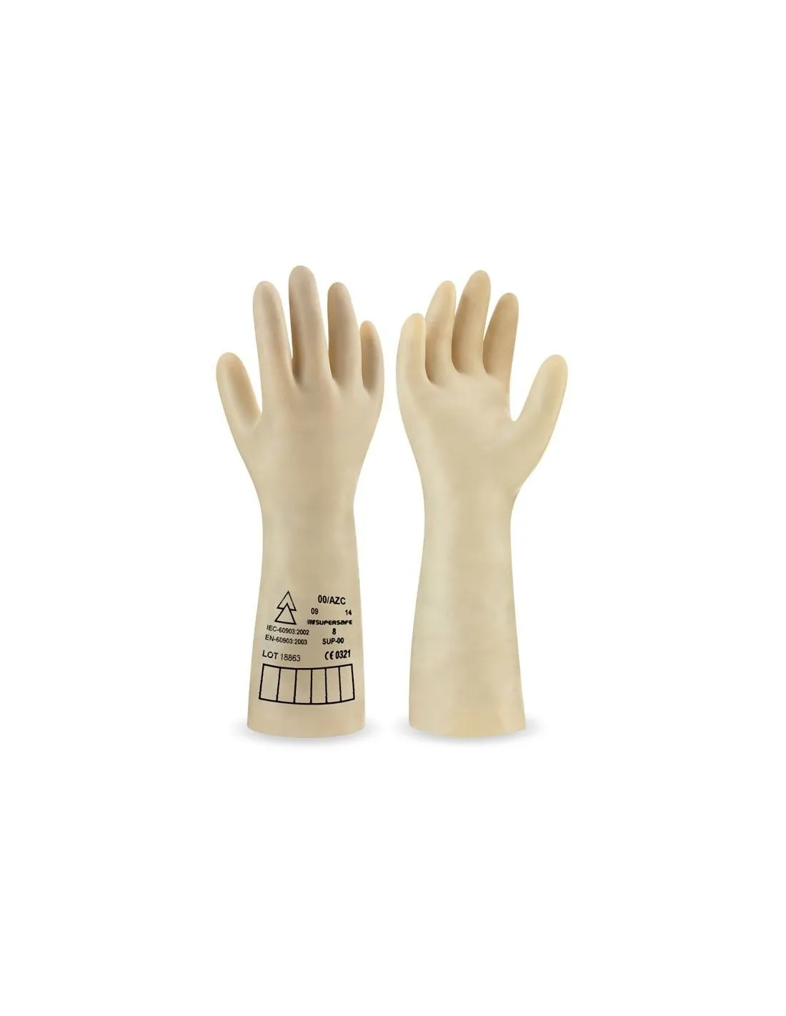 GUANTES DIELéCTRICOS SUPERSAFE 688D1
