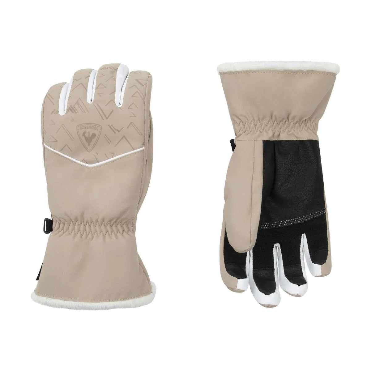 Guantes Mujer W Temptation Impr G Rossignol Marrón