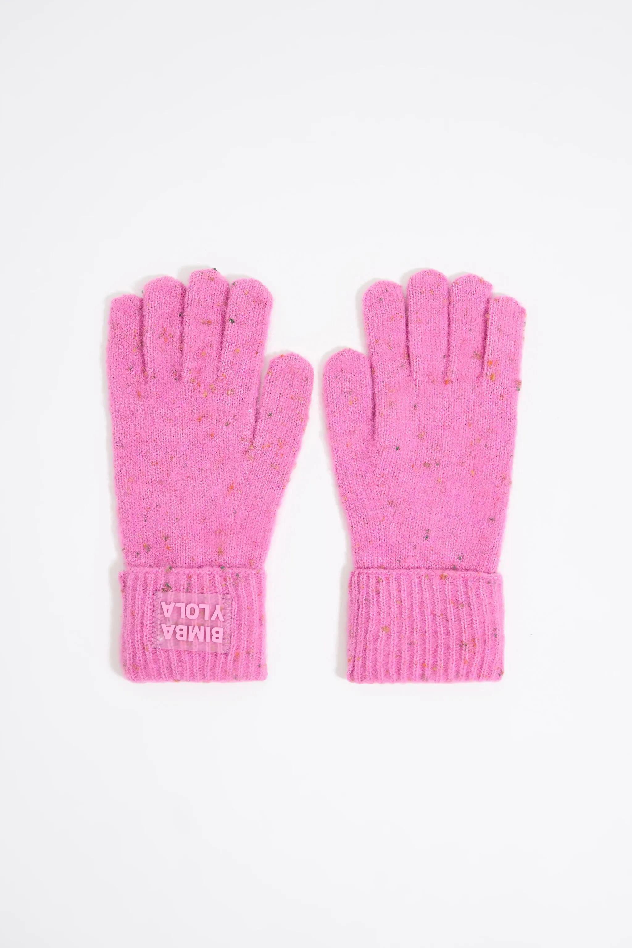Guantes punto rosa