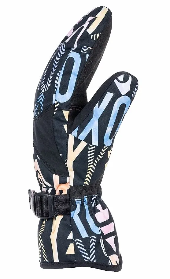 GUANTES ROXY JETTY MITT  KVJ4/TRUE BLACK SAPIN  WOMEN´S