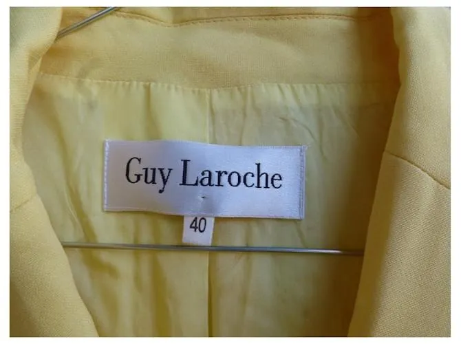 Guy Laroche Chaquetas Amarillo 