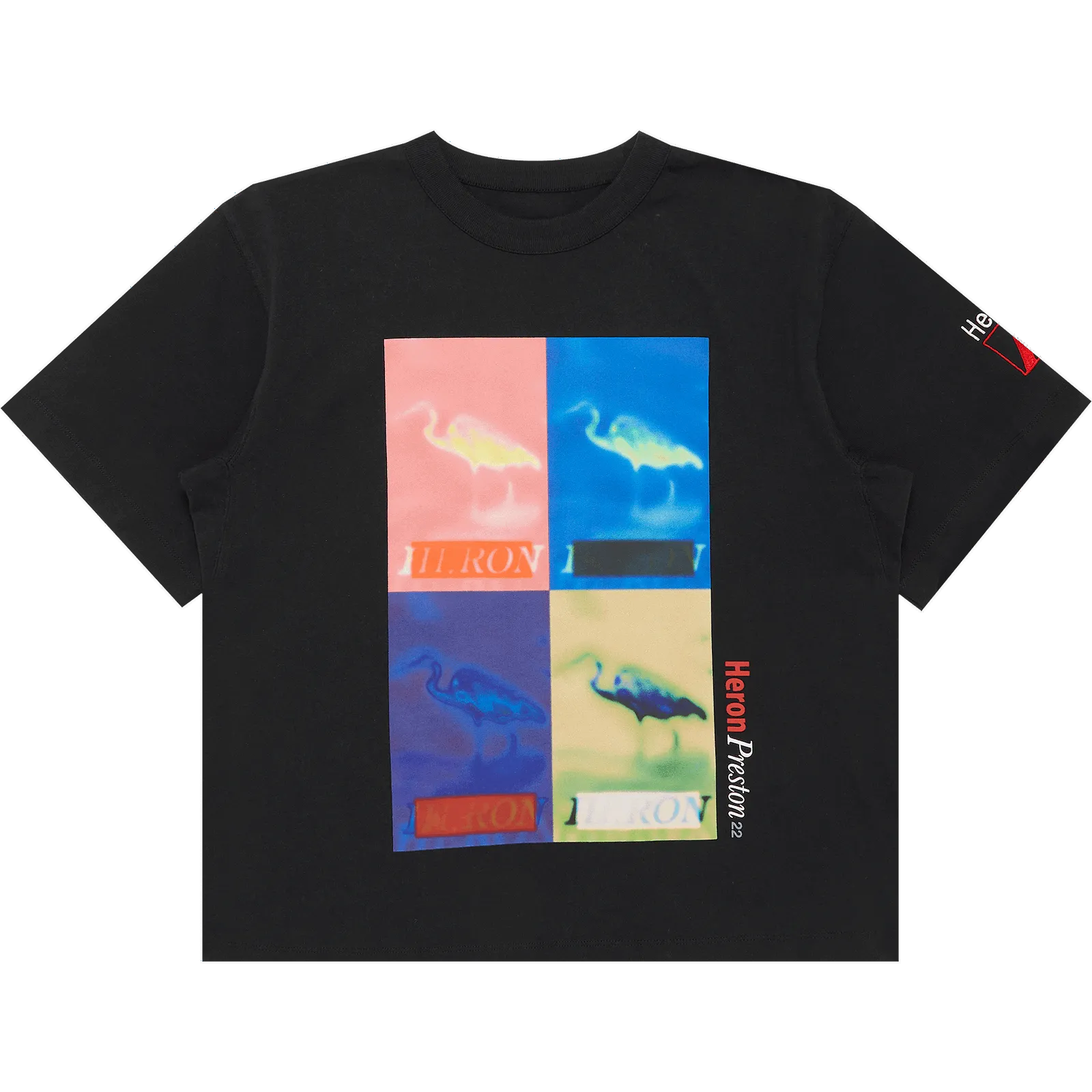 HERON PRESTON Multi Heron Censored Tee
