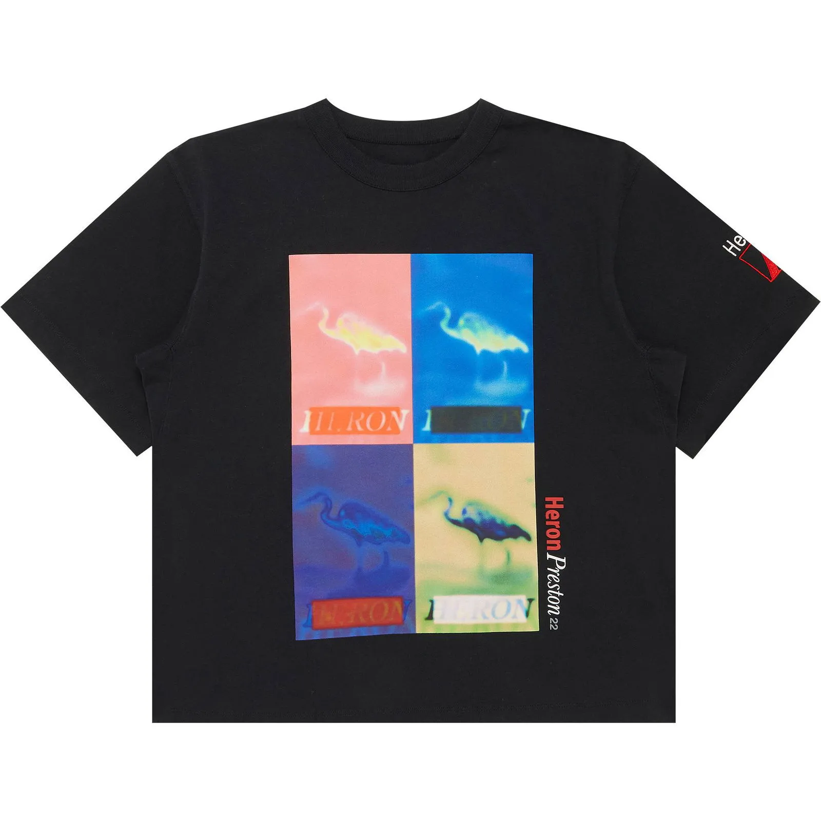 HERON PRESTON Multi Heron Censored Tee