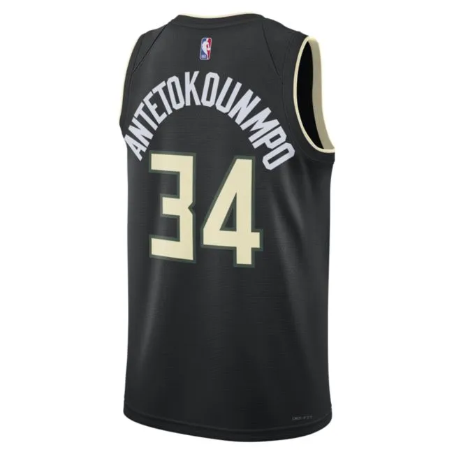 Jordan Giannis Antetokounmpo Bucks Statement Edition 2020 Jersey
