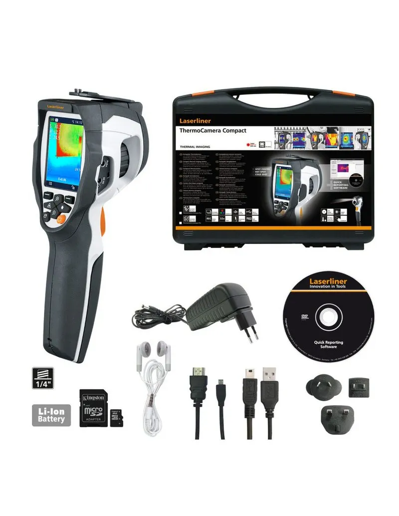 Laserliner ThermoCamera Compact Plus | Medición térmica