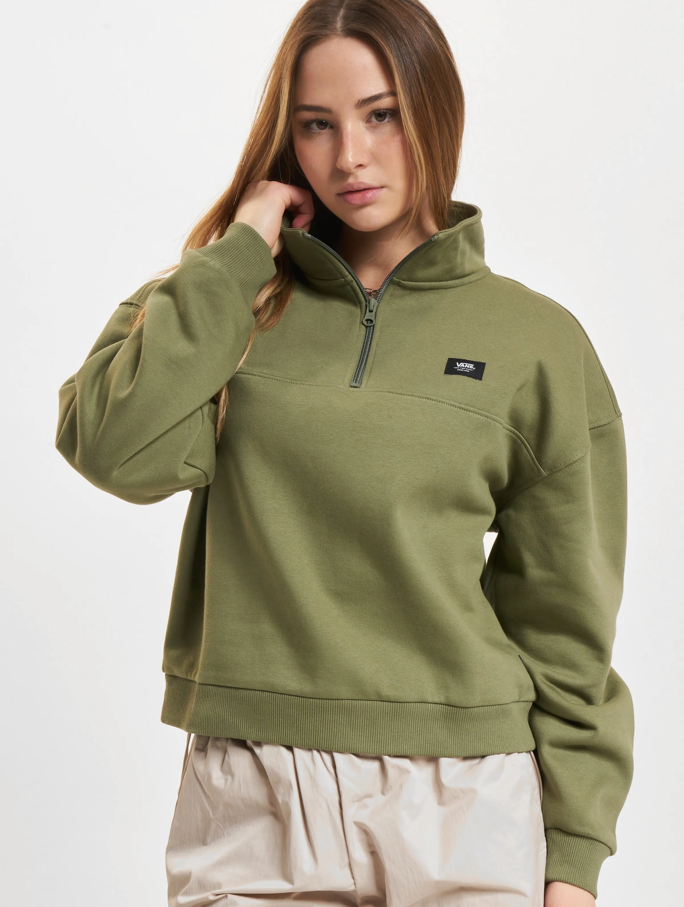 Leighton Mock Neck Fleece