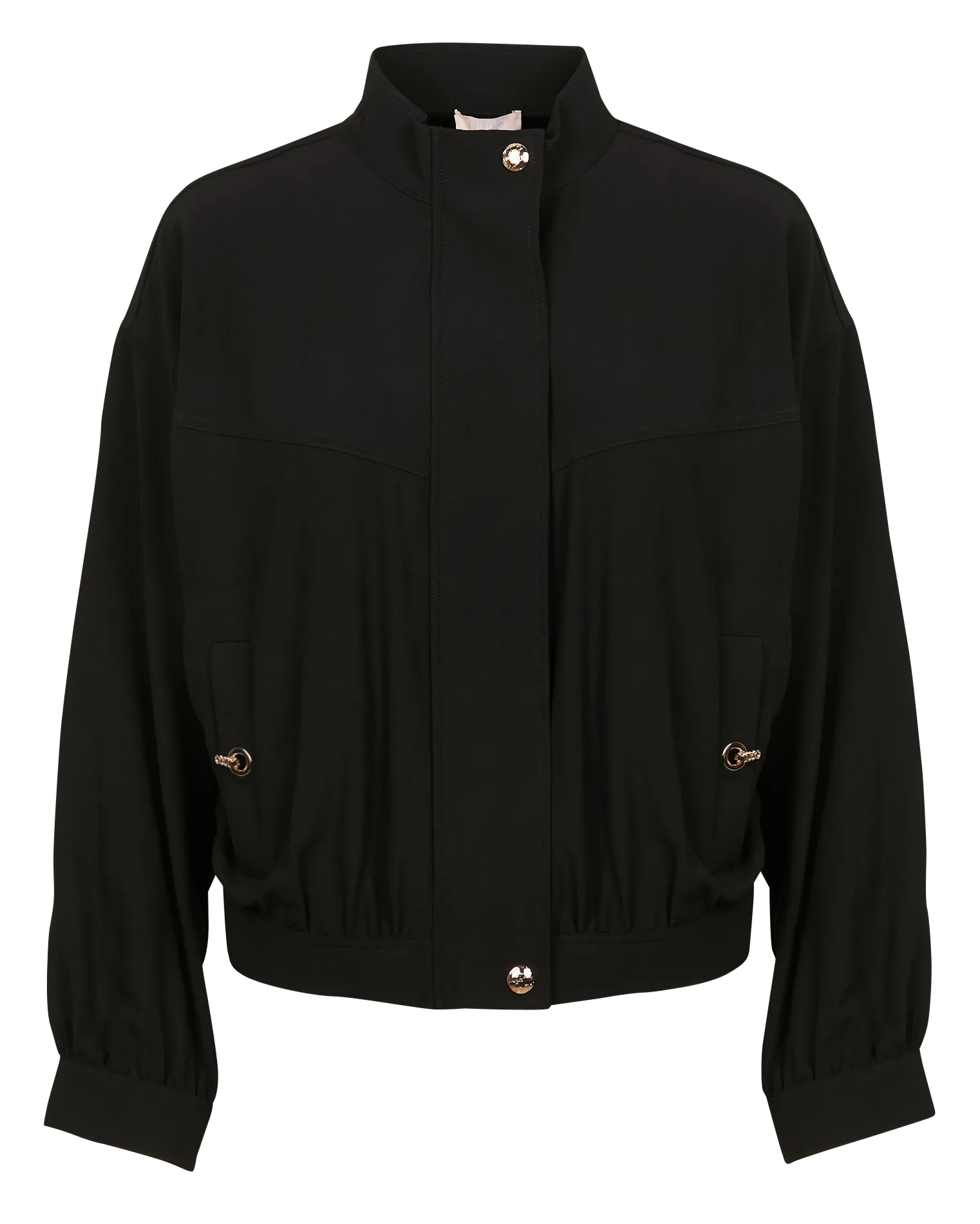 LIU JO Chaqueta con cuello alto en negro